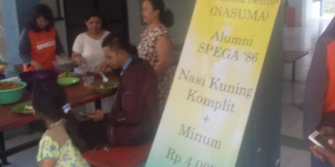 SPEGA’86 Gelar Nasi Untuk Semua